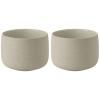 Tasse EMMA 150 ml, set de 2 pc, gris, grès, Stelton