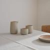 Assiette de petit-déjeuner EMMA 19 cm, set de 2 pc, gris, grès, Stelton