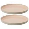 Assiette EMMA 24 cm, set de 2 pc, rose, grès, Stelton