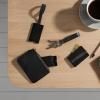 Porte carte de visite COMPANION 9 cm, noir, aluminium, Stelton