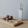 Couteau Santoku TRIGONO 18 cm, argent, acier inoxydable, Stelton