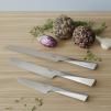 Couteau Santoku TRIGONO 18 cm, argent, acier inoxydable, Stelton