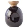 Bouteille de sake 350 ml, marron / noir, céramique, MIJ