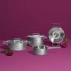 Poêle universelle PURE 20 cm, argent, acier inoxydable, Fissler