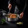 Cuillère à sauce ORIGINAL PROFI 29 cm, argent, acier inoxydable, Fissler