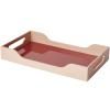 Plateau décoratif SWELL 34 cm, marron, bois, Printworks