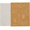 Journal pour bébé ONE STEP AT A TIME, orange, Printworks