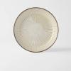 Assiette WHITE SENDAN 22,5 cm, blanc, céramique, MIJ