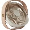 Ventilateur portable FANTASTIC 20 cm, beige, bois, Printworks