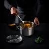 Louche ORIGINAL PROFI 37 cm, argent, acier inoxydable, Fissler
