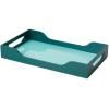 Plateau décoratif SWELL 34 cm, turquoise, bois, Printworks