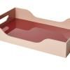 Plateau décoratif SWELL 42 cm, marron, bois, Printworks