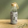 Bouteille d'eau PKV-002 550 ml, gris, verre, Pebbly