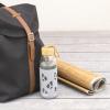 Bouteille d'eau PKV-002 550 ml, gris, verre, Pebbly
