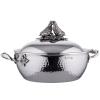 Faitout OPUS PRIMA 24 cm, 4 l, décor oiseaux, inox, Ruffoni
