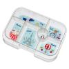 Lunchbox ORIGINAL 6 625 ml, turquoise / Paris, plastique, Yumbox