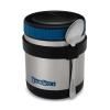 Lunchbox ZUPPA 415 ml, noir, acier inoxydable, Yumbox