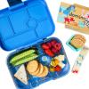 Lunchbox ORIGINAL 6 625 ml, bleu foncé / voitures de course, plastique, Yumbox