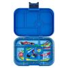 Lunchbox ORIGINAL 6 625 ml, bleu foncé / voitures de course, plastique, Yumbox