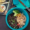 Lunchbox POKE BOWL 1,06 l, bleu, plastique, Yumbox