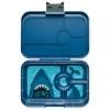 Lunchbox TAPAS XL 4 1 l, bleu foncé / requin, plastique, Yumbox