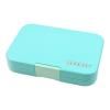 Lunchbox TAPAS XL 4 1 l, turquoise / arc-en-ciel, plastique, Yumbox
