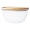 Boîte de conservation pour aliments PKV-012 1,6 l, verre / bambou, Pebbly