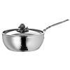 Batterie de cuisine OPUS PRIMA, set de 7 pc, argent, acier inoxydable, Ruffoni