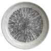 Assiette KIZAMI 22 cm, gris, céramique, MIJ