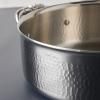Faitout OPUS PRIMA 20 cm, décor citrouille, argent, acier inoxidable, Ruffoni