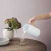 Vase CONCAVE 15 cm, sable, acier inoxydable, Stelton