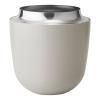 Vase CONCAVE 15 cm, sable, acier inoxydable, Stelton