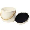 Composteur NBA202 3,5 l, beige, acier / bambou, Pebby