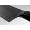 Couteau Santoku PERFORMER 17 cm, noir, Wüsthof
