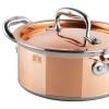 Couvercle de marmite CON CLASSE 18 cm, cuivre, Ruffoni
