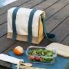 Sac à lunch NBA207 3 l, avec set de table, beige, coton, Pebbly
