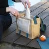Sac à lunch NBA207 3 l, avec set de table, beige, coton, Pebbly