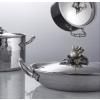 Poêle de service OPUS PRIMA 30 cm, argent, acier inoxydable, Ruffoni