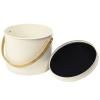 Composteur NBA167 7 l, crème, acier / bambou, Pebby
