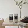 Lampe à huile LUCIE 17,5 cm, fumée, verre, Stelton