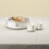 Photophore LUNA 7 cm, blanc doux, acier inoxydable / verre, Stelton