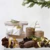 Décoration de Noël FIGURA 5 cm, cœur, blanc doux, acier inoxydable, Stelton