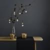 Lampe à huile SOLIS 11 cm, laiton, aluminium, Stelton