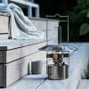 Lanterne EM 43 cm, argent, acier inoxydable, Stelton