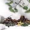 Décoration de Noël FIGURA 5,5 cm, arbre de Noël, noir doux, acier inoxydable, Stelton