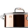 Couvercle de marmite CON CLASSE 26 cm, cuivre, Ruffoni