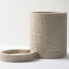 Rangement d'évier 14 x 23 cm, beige, grès, Humdakin