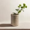 Vase 10 x 14 cm, beige, grès, Humdakin