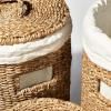 Bac à linge HAMPER, set de 2 pc, sea grass, Humdakin