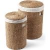 Bac à linge HAMPER, set de 2 pc, sea grass, Humdakin